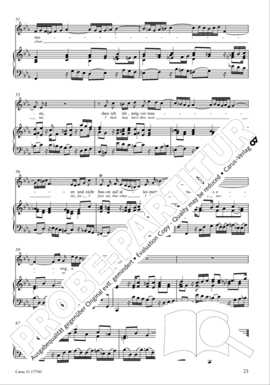 I cry to thee, Lord Jesus Christ (Ich ruf zu dir, Herr Jesu Christ) 4-Part scores gallery preview page 24