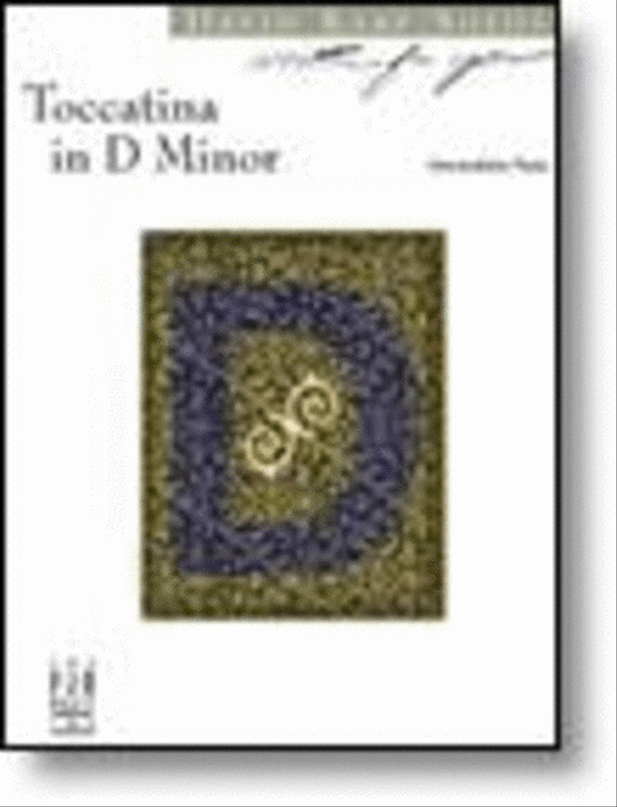 Toccatina in D Minor Piano Solo scores gallery preview page 1
