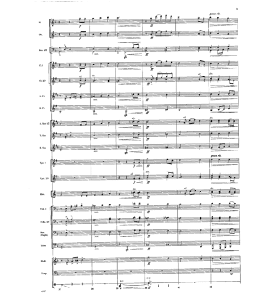 A Child's Lullaby Big Band scores gallery preview page 8