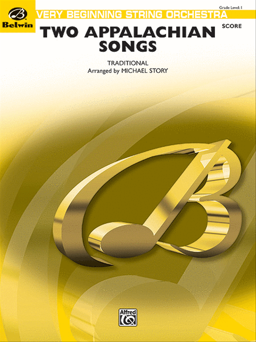 Two Appalachian Songs String Orchestra scores gallery preview page 1