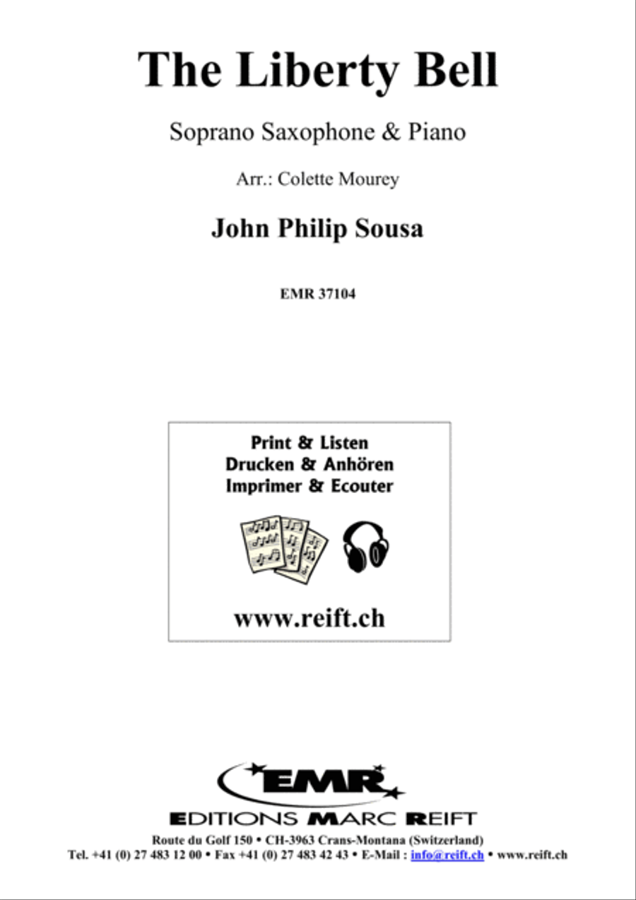 The Liberty Bell Soprano Saxophone scores gallery preview page 1