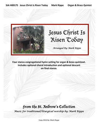 Book cover for Jesus Christ Is Risen Today (StA H00175)