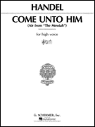 Come Unto Him (from Messiah)