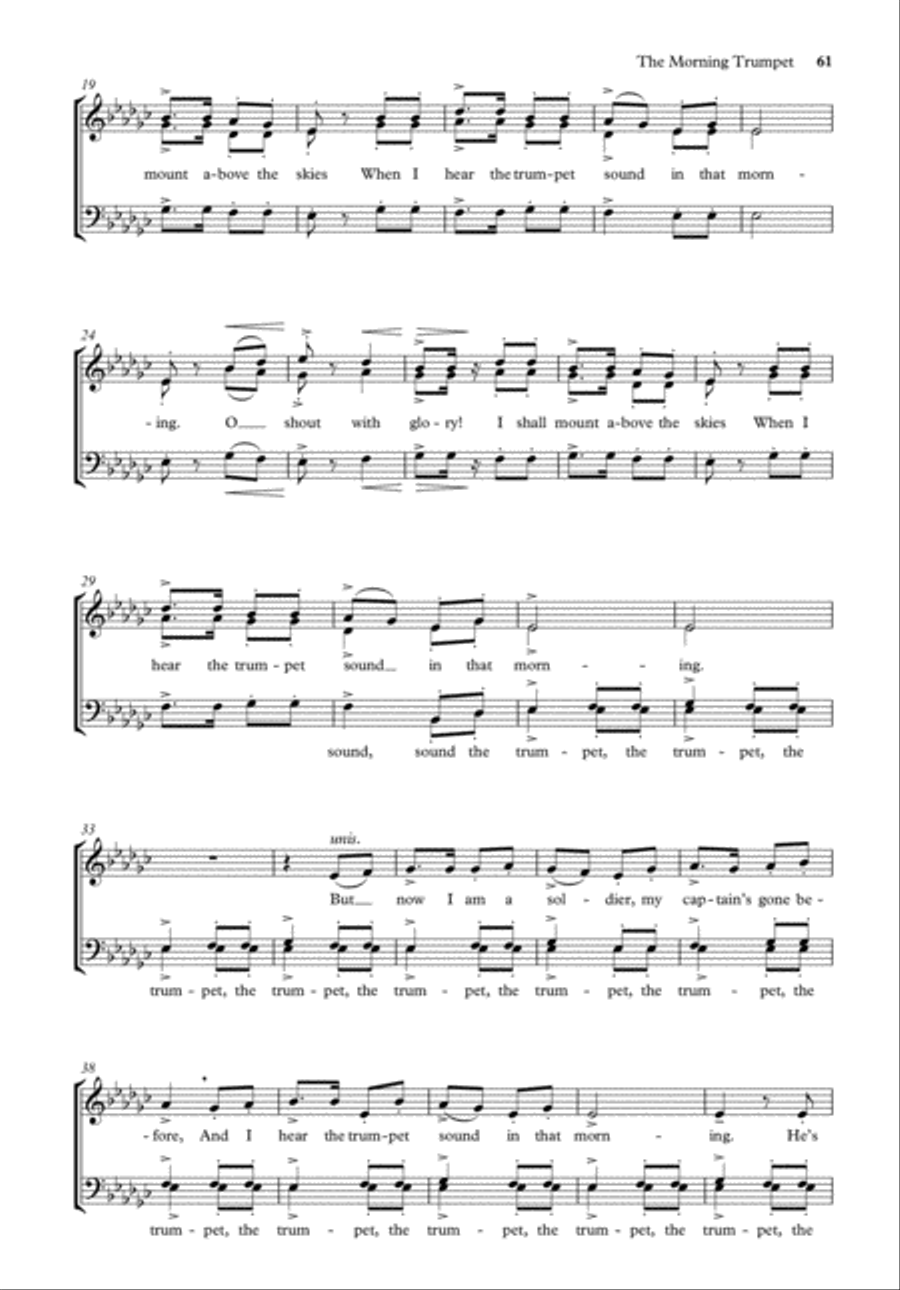 Mack Wilberg Anthems 4-Part scores gallery preview page 10