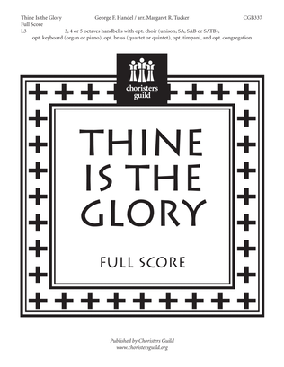 Thine Is the Glory - Full Score