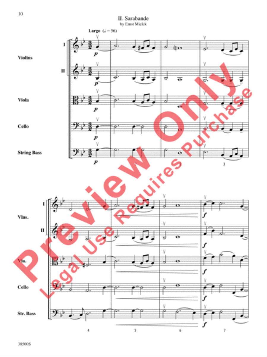 Nordic Suite String Orchestra scores gallery preview page 11