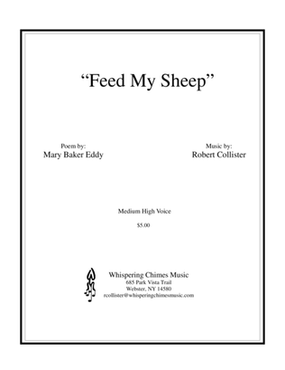 "Feed My Sheep" medium high voice