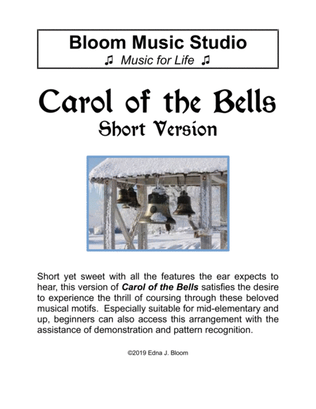 Carol of the Bells - Short Version for Keys