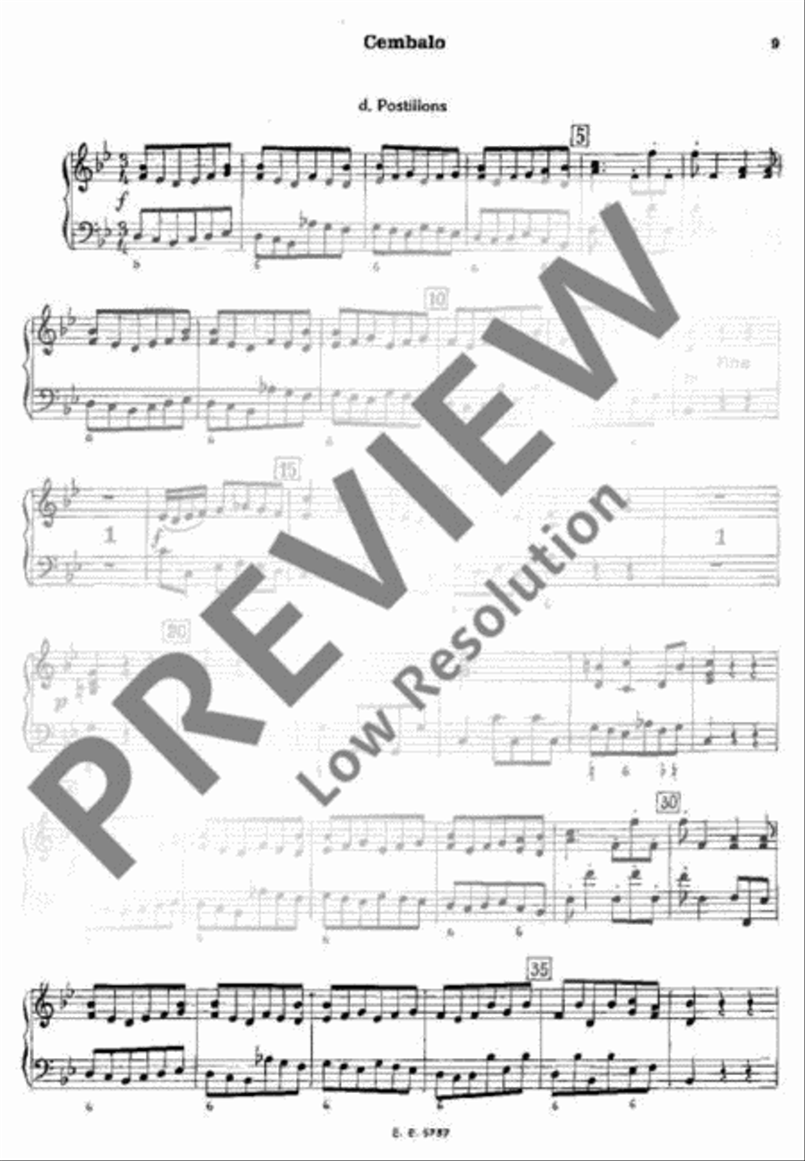 Musique de table Musique de table Harpsichord scores gallery preview page 10