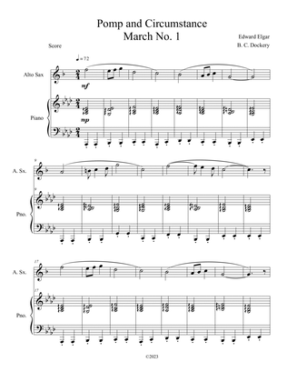 Pomp and Circumstance (Alto Sax Solo with Piano Accompaniment)