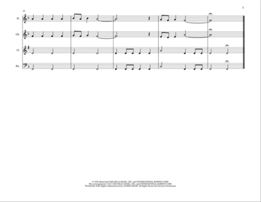 The Little Drummer Boy The Little Drummer Boy Small Ensemble scores gallery preview page 5
