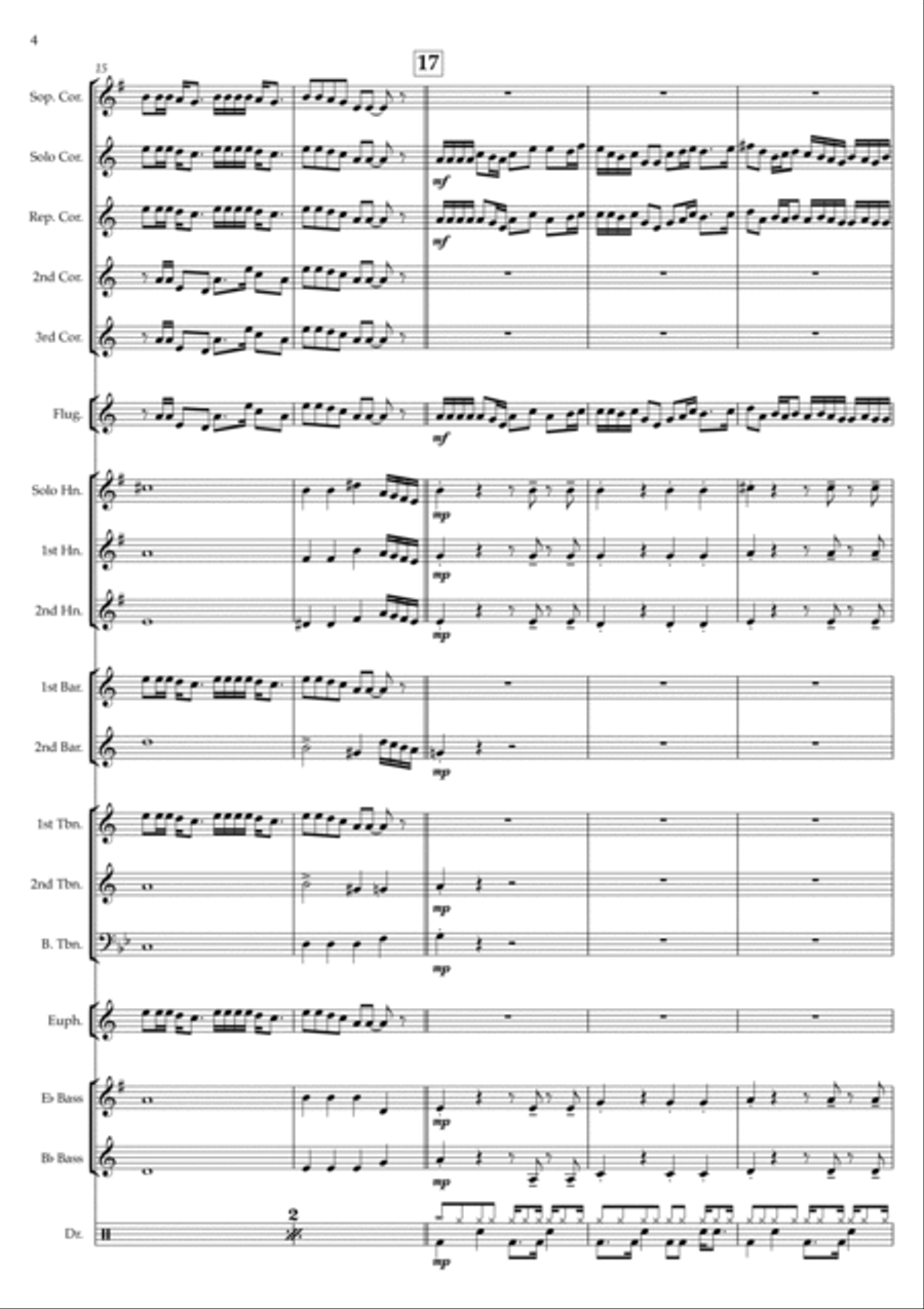 Thrift Shop Brass Band scores gallery preview page 6