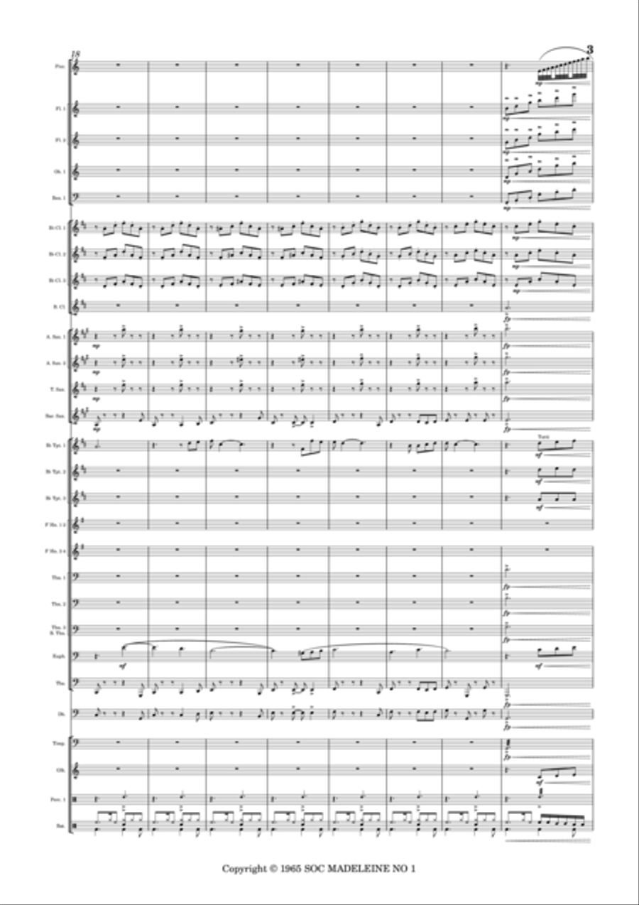 Aline Aline Concert Band scores gallery preview page 3