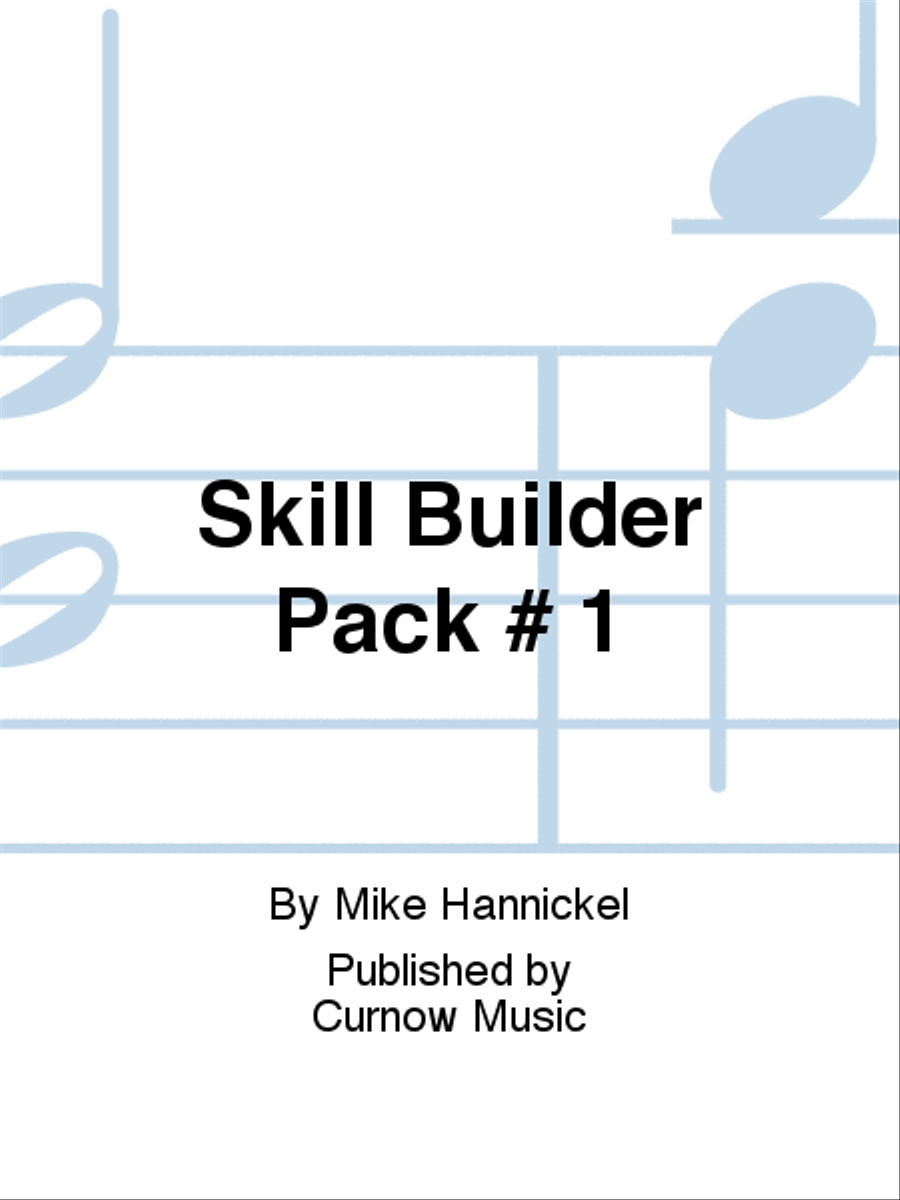 Skill Builder Pack # 1 Concert Band scores gallery preview page 1