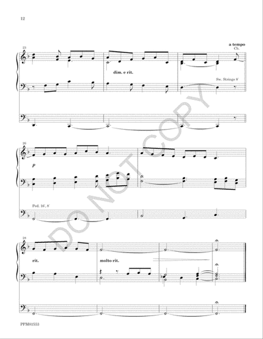 Five Plainsong Preludes for Organ Organ Solo scores gallery preview page 15