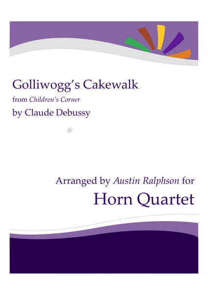 Golliwogg's Cakewalk - horn quartet image number null