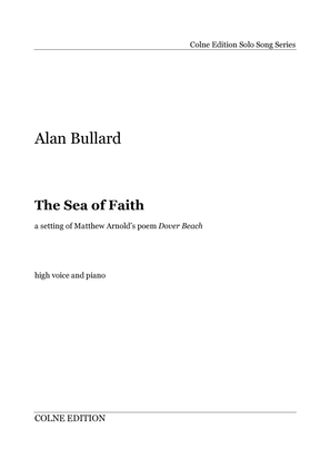 The Sea of Faith (for high voice and piano)