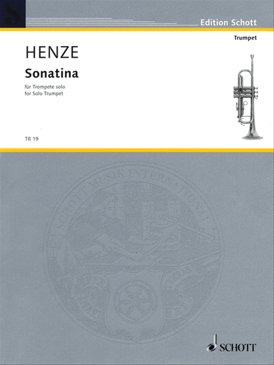 Sonatina Trumpet Solo scores gallery preview page 1