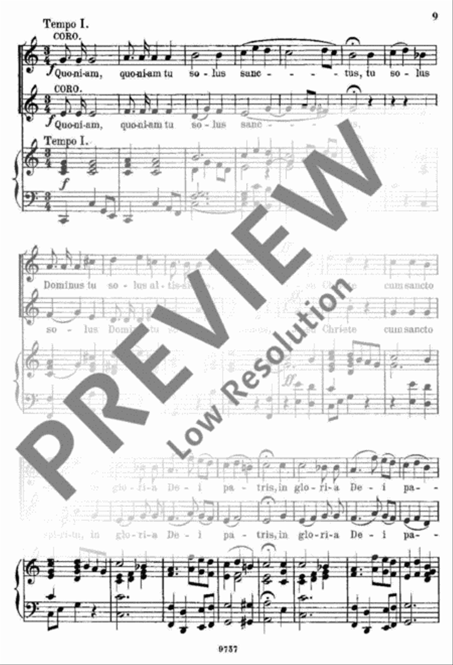 Missa brevis Organ Accompaniment scores gallery preview page 10