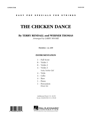 Book cover for The Chicken Dance (arr. Larry Moore) - Full Score