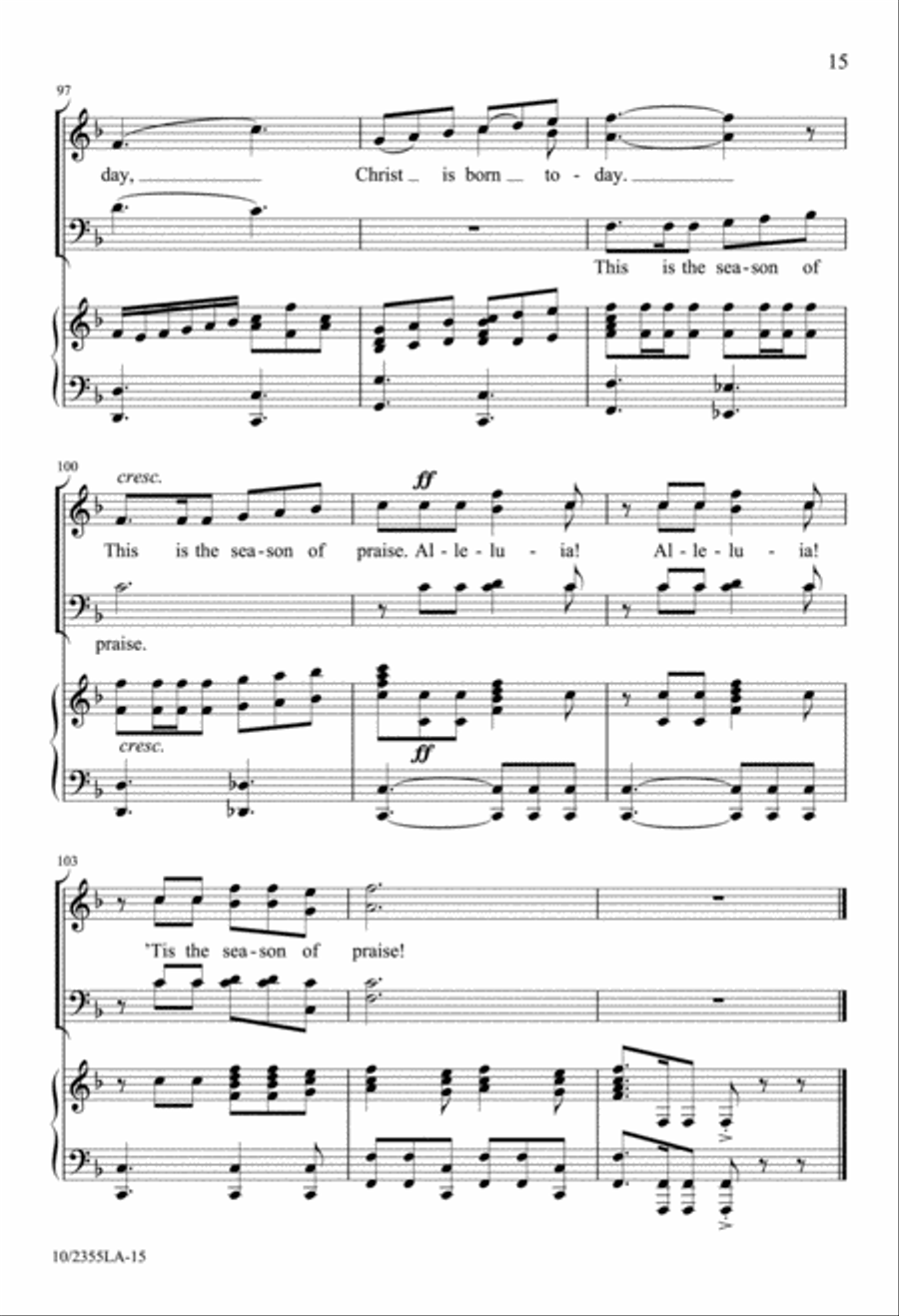 Season of Praise 4-Part scores gallery preview page 15