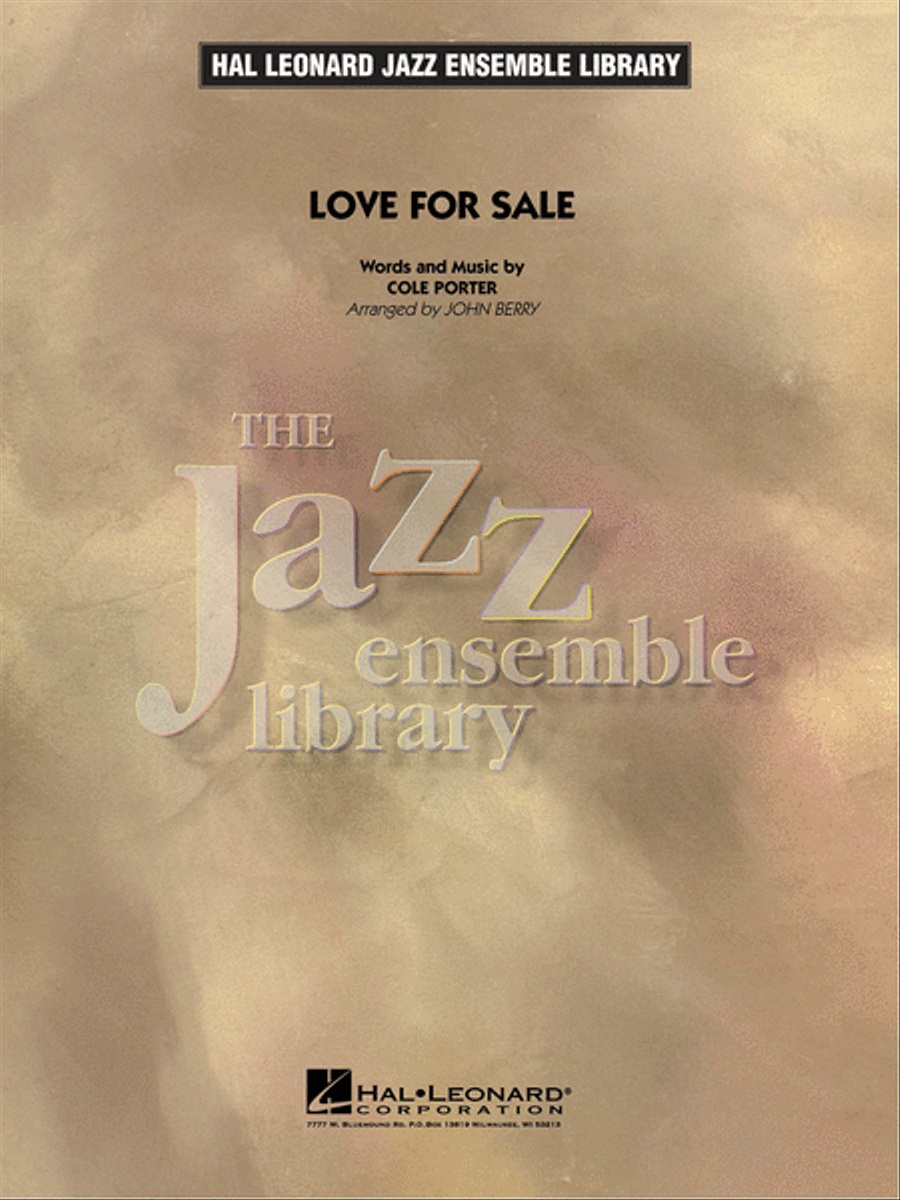 Love for Sale Jazz Ensemble scores gallery preview page 1