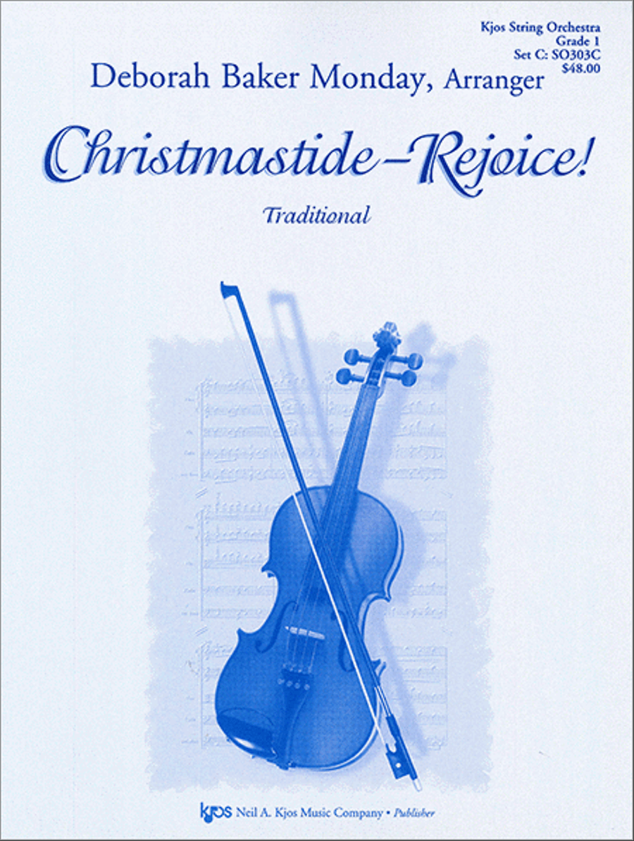 Christmastide - Rejoice! String Orchestra scores gallery preview page 1