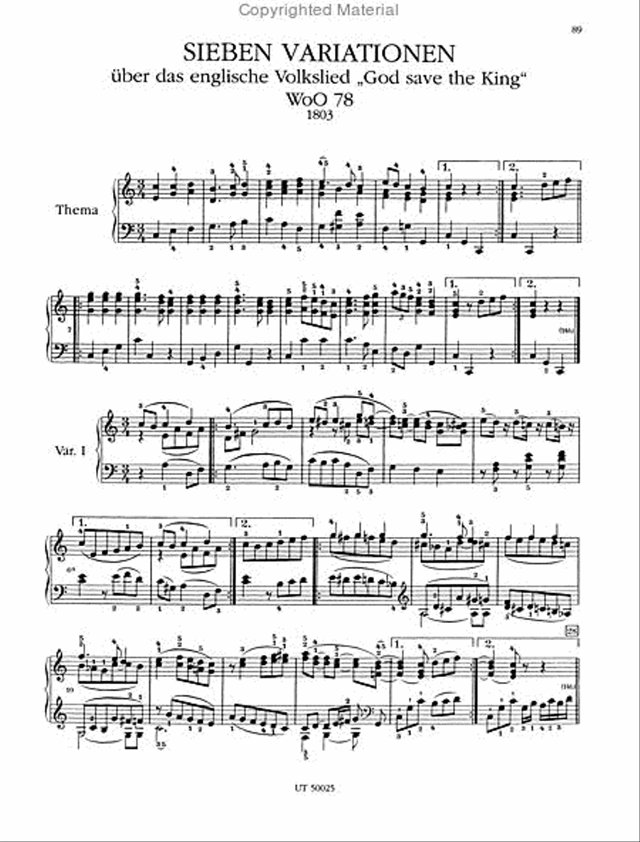 Variations for Piano, vol. 2 Chamber Music scores gallery preview page 4
