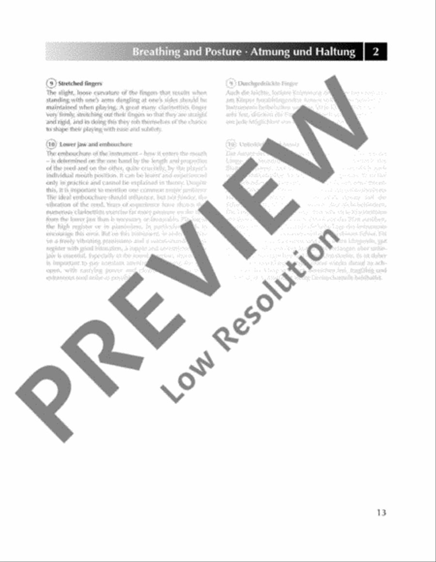 Clarinet Fundamentals Clarinet Solo scores gallery preview page 14