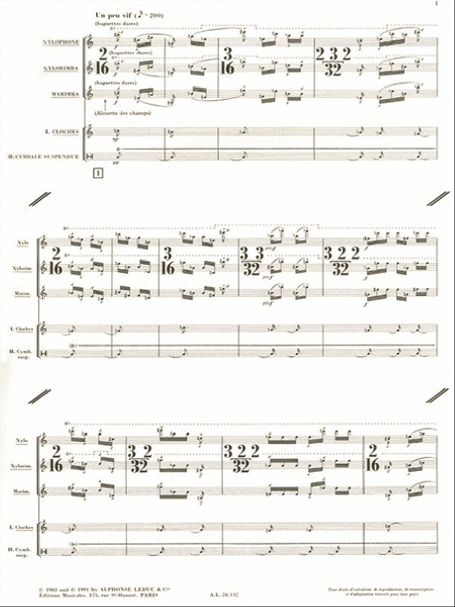 Act 1, Tableau 1 (opera) Collection / Songbook scores gallery preview page 2