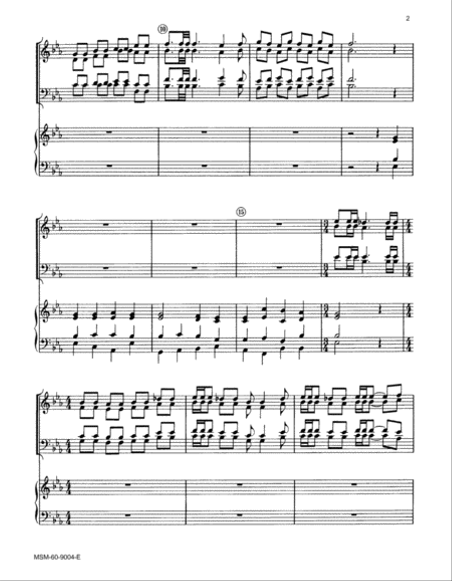 The Church's One Foundation Choir scores gallery preview page 2