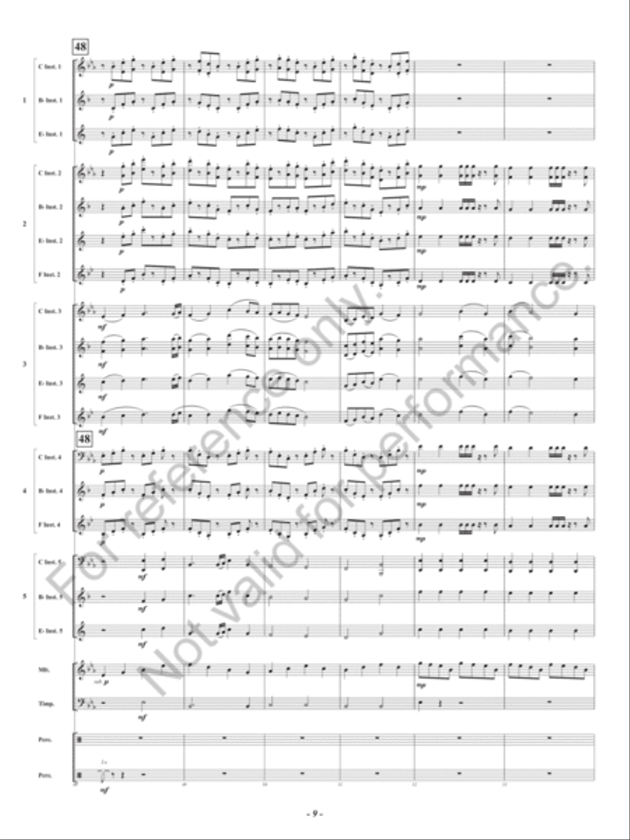 Hero Concert Band scores gallery preview page 12