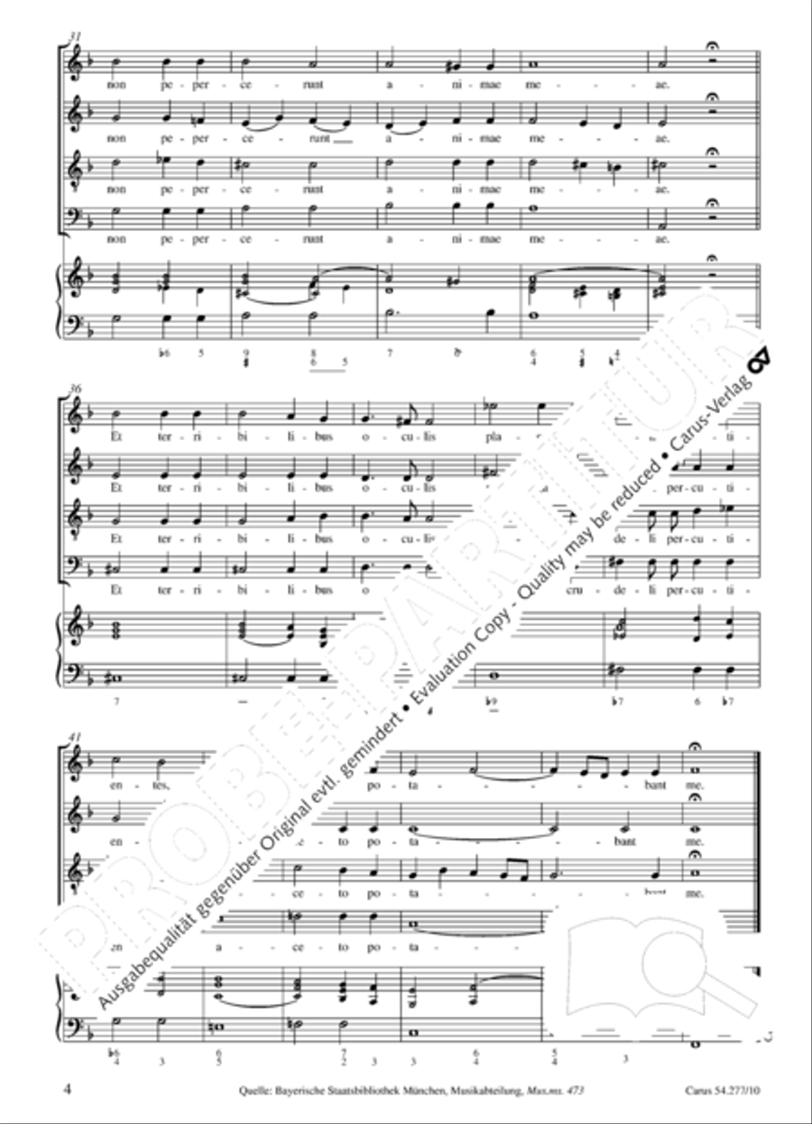 Omnes amici mei 4-Part scores gallery preview page 5