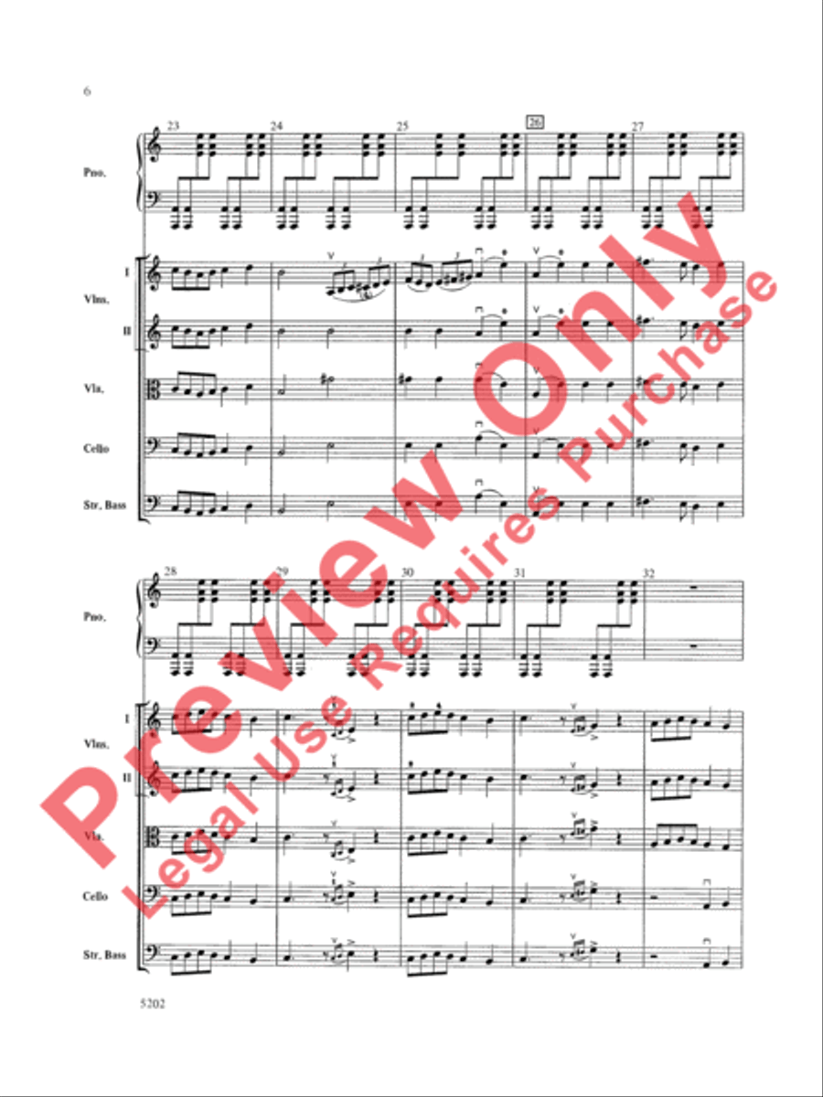 Carnival of the Animals Carnival of the Animals String Orchestra scores gallery preview page 7