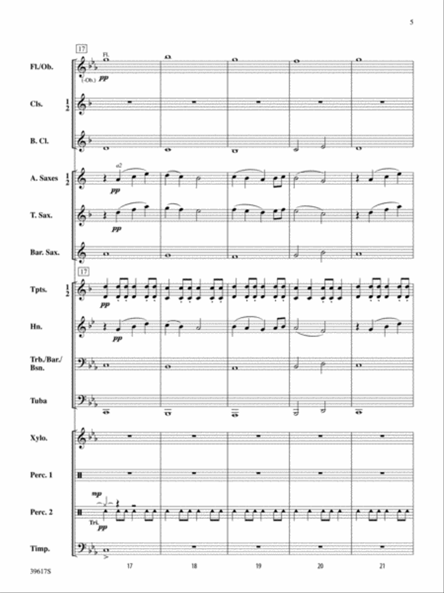 Legend of the Irish Giant: Score Concert Band scores gallery preview page 5