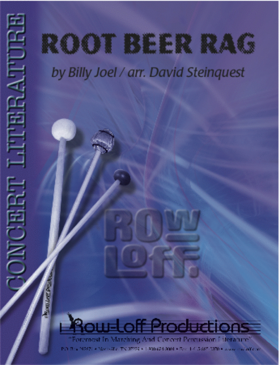 Root Beer Rag Percussion Ensemble scores gallery preview page 1