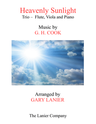 Book cover for HEAVENLY SUNLIGHT (Trio - Flute, Viola & Piano with Score/Parts)