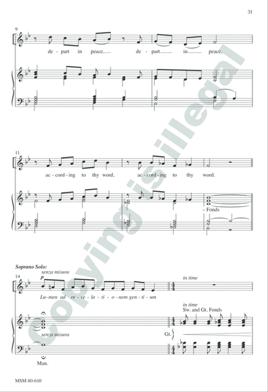 Evensong Evensong Unison Choir scores gallery preview page 30