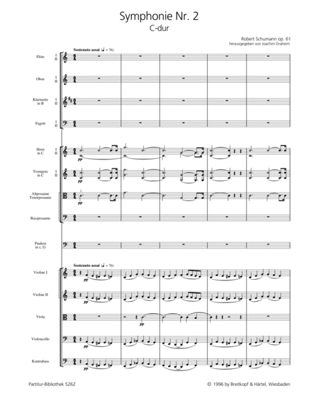 Symphony No. 2 in C major Op. 61