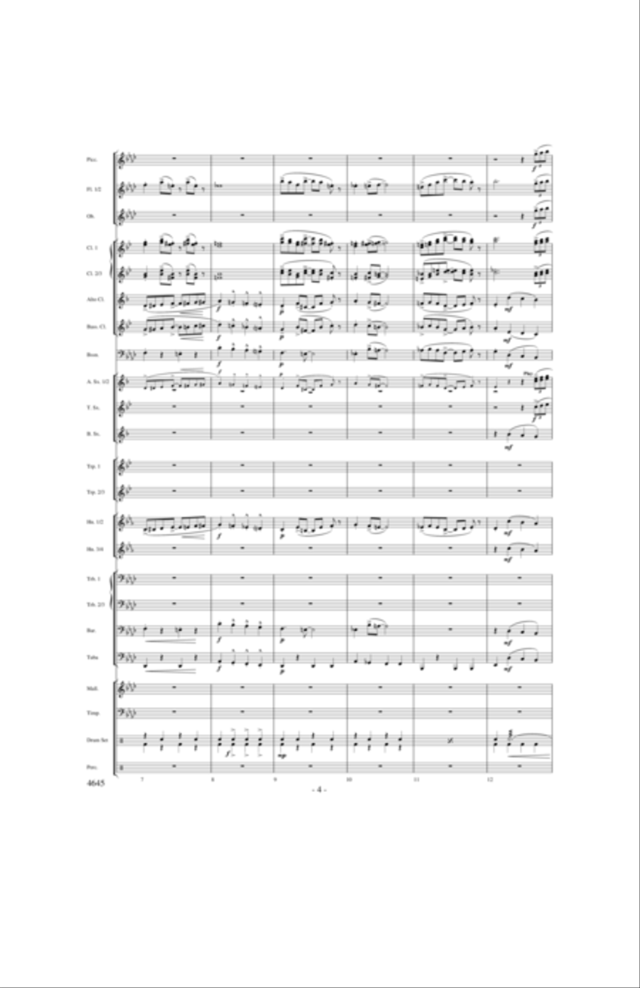 New York: 1927 Concert Band scores gallery preview page 3