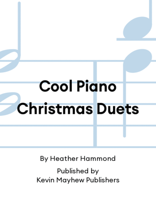 Book cover for Cool Piano Christmas Duets