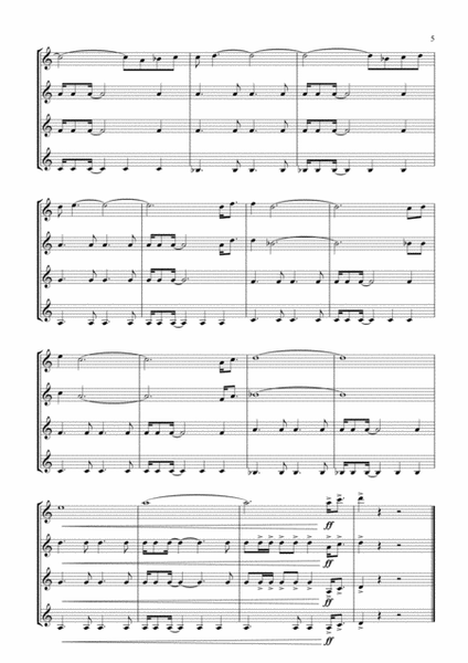 Gonna Fly Now by Carol Connors Clarinet - Digital Sheet Music