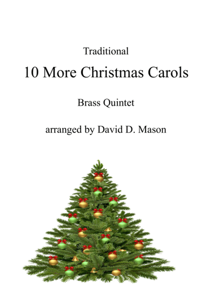 10 More Christmas Carols for Brass Quintet image number null