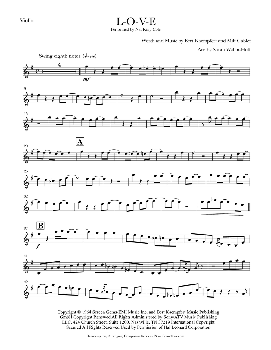 L-O-V-E String Trio scores gallery preview page 6