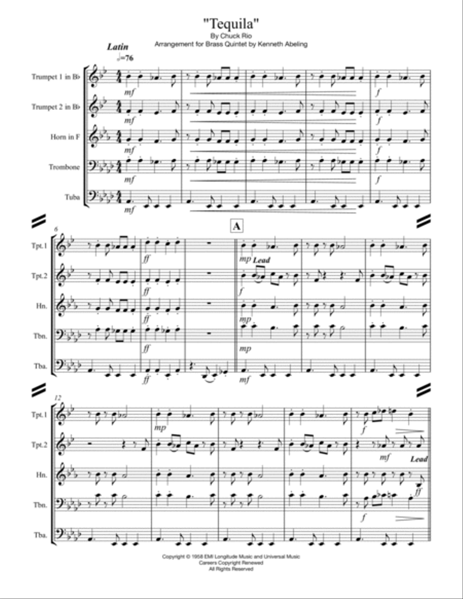 Tequila Tequila Horn scores gallery preview page 2