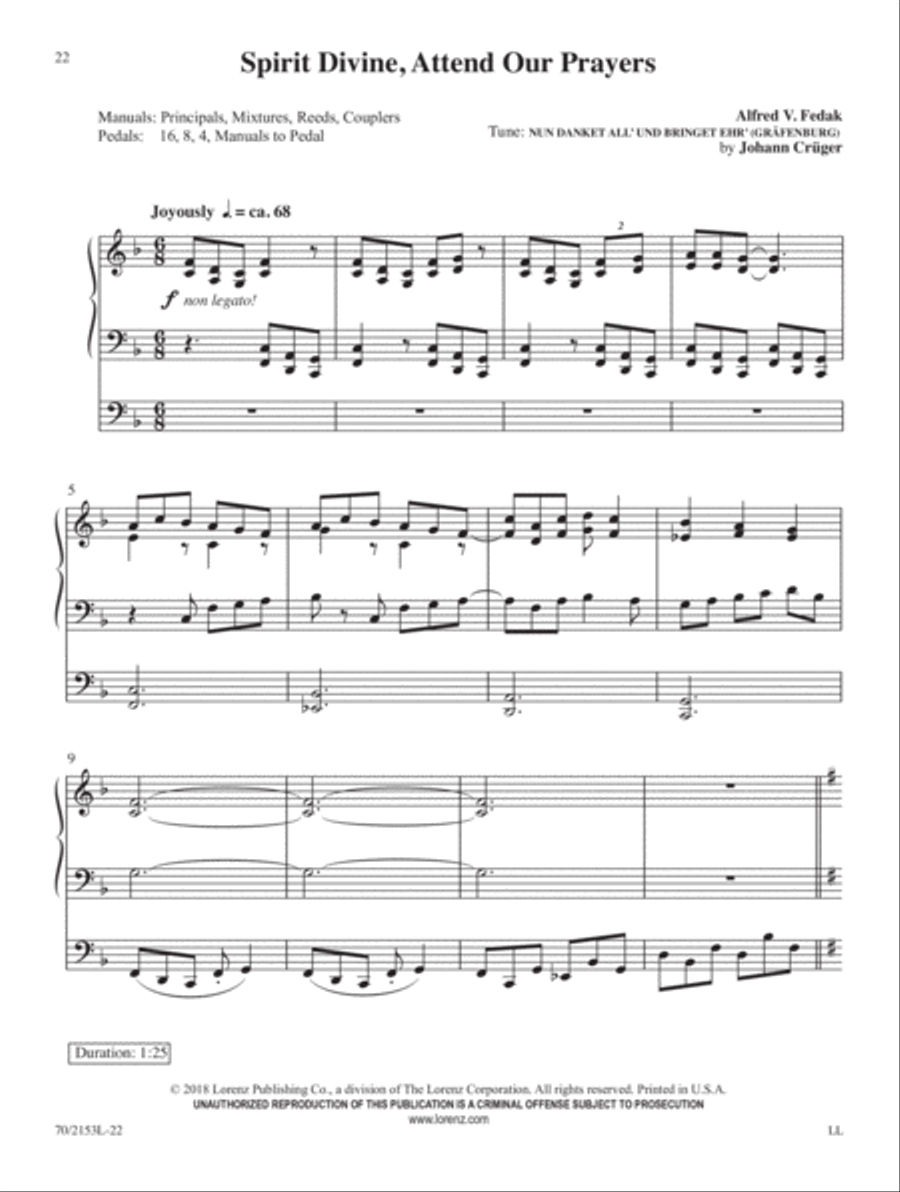 Tongues of Fire Tongues of Fire Organ Solo scores gallery preview page 8