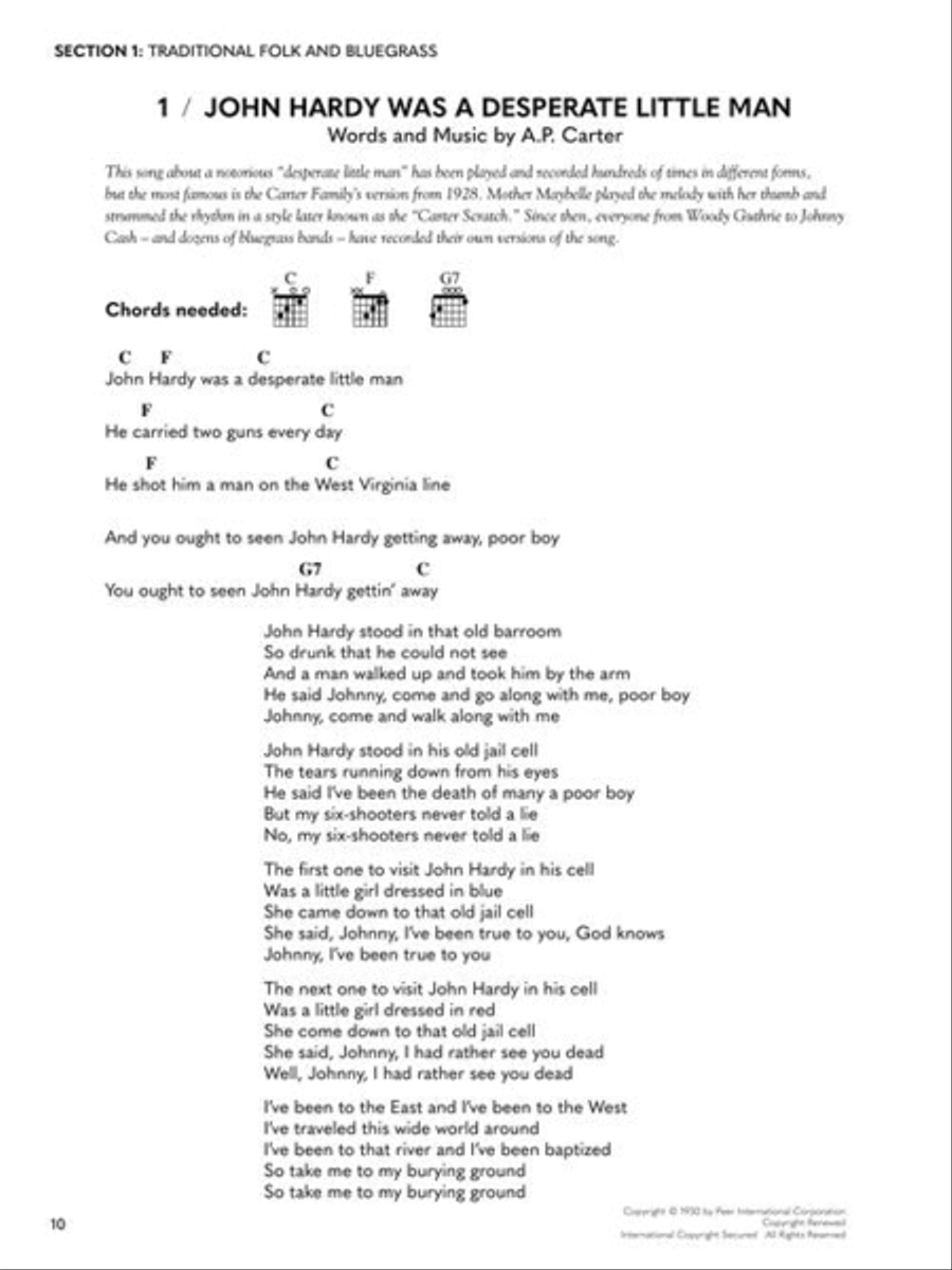 The Homespun Songbook The Homespun Songbook Acoustic Guitar scores gallery preview page 11