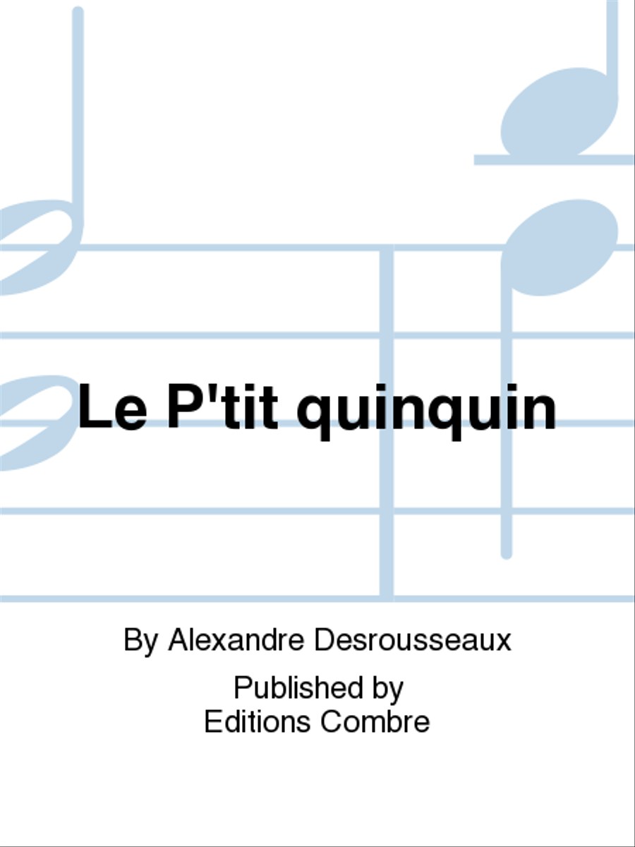 Le P'tit quinquin Voice Solo scores gallery preview page 1