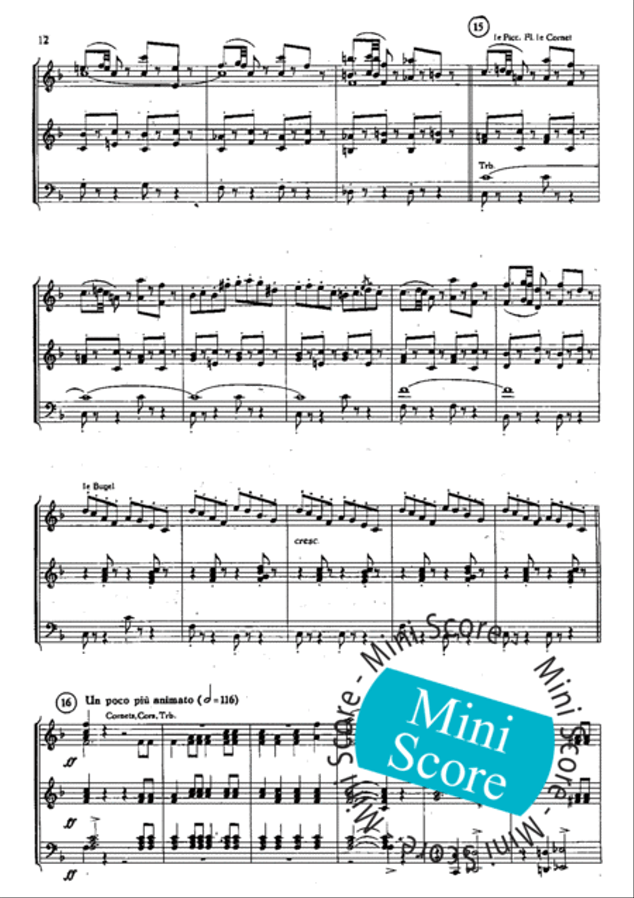Zampa Zampa Concert Band scores gallery preview page 17