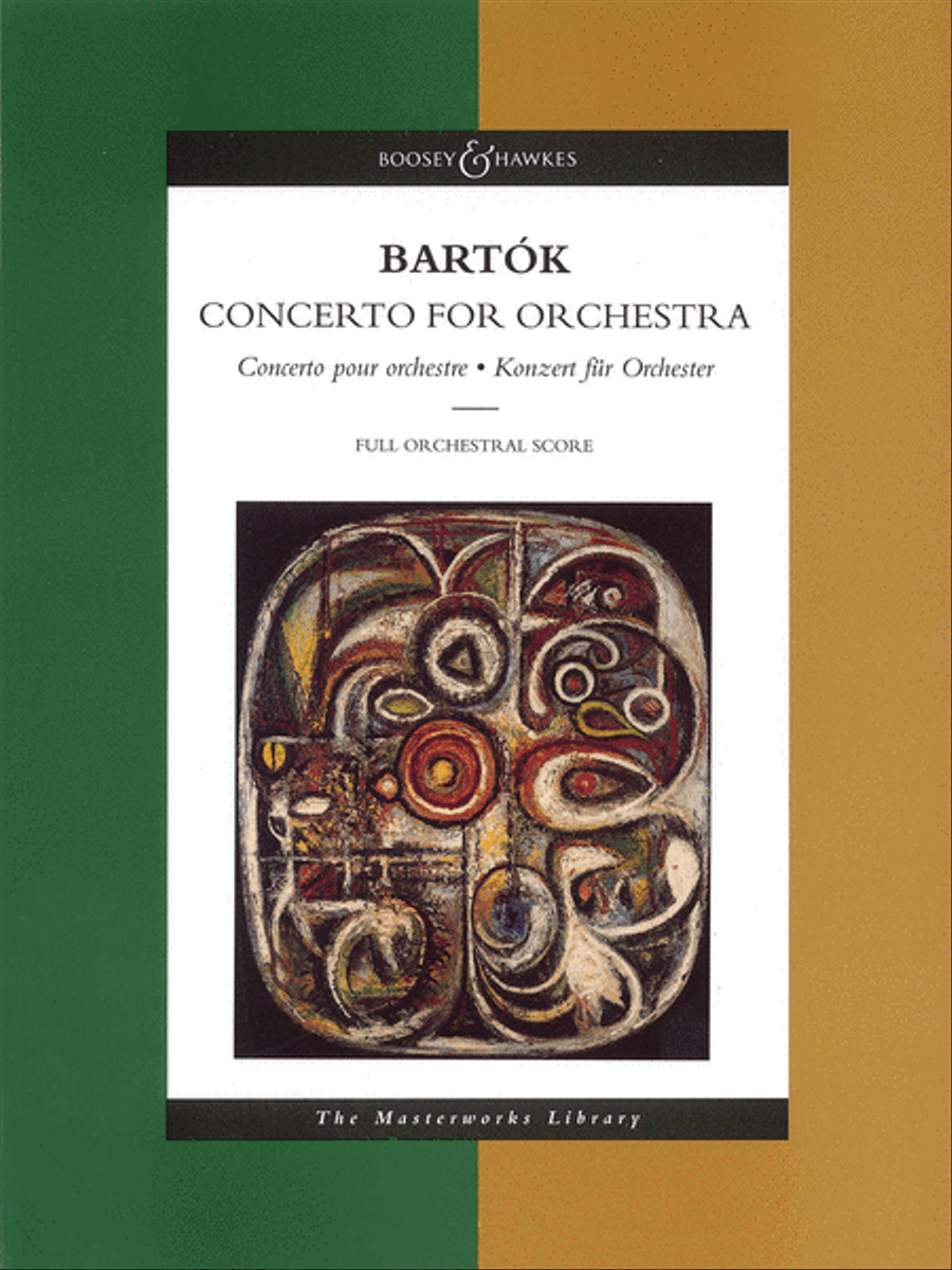 Béla Bartók – Concerto for Orchestra Orchestra scores gallery preview page 1